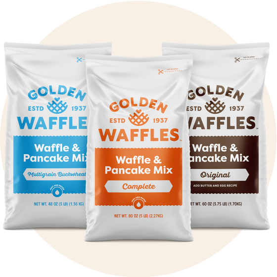 Golden Waffles Mixes