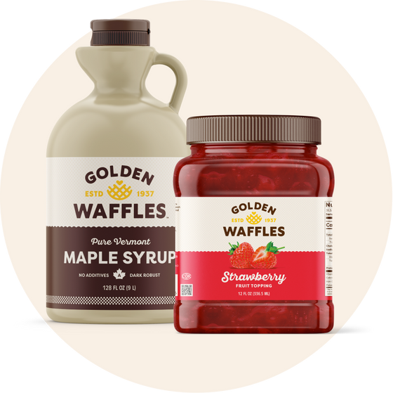 Golden Waffles Syrups